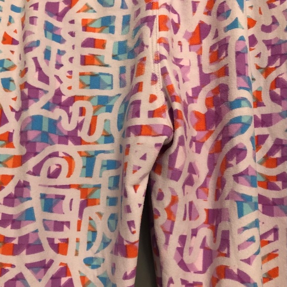 LuLaRoe Multi Colored Leggings - Picture 4 of 4